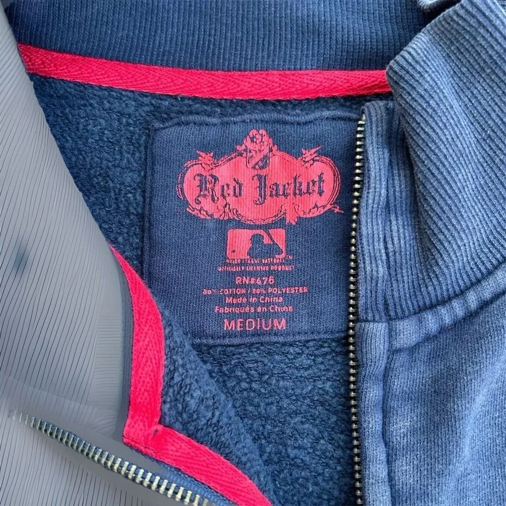 Red Jacket Los Angeles Angels Men's Varsity Jacket Blue‎ Size M Full-Zip